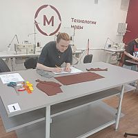 Демонстрационный экзамен (ГИА) по профессии "Портной" в колледже